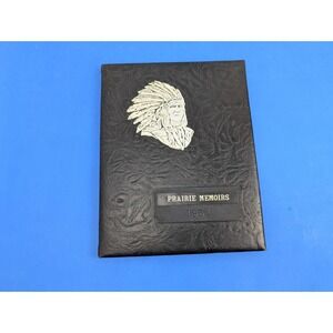 ORIGINAL 1954 Hilliard OH Prairie Junior High Elementary Yearbook Memory’s Trail